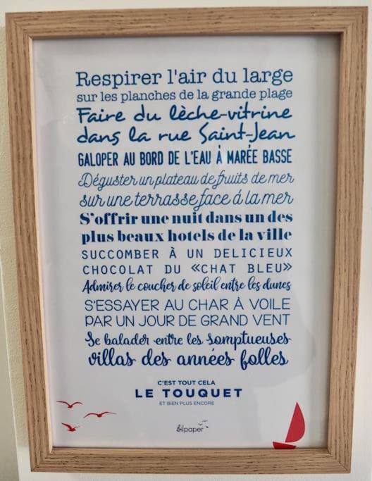 Appart T3 / Parking/Terrasse/Vue Appartement Le Touquet Buitenkant foto