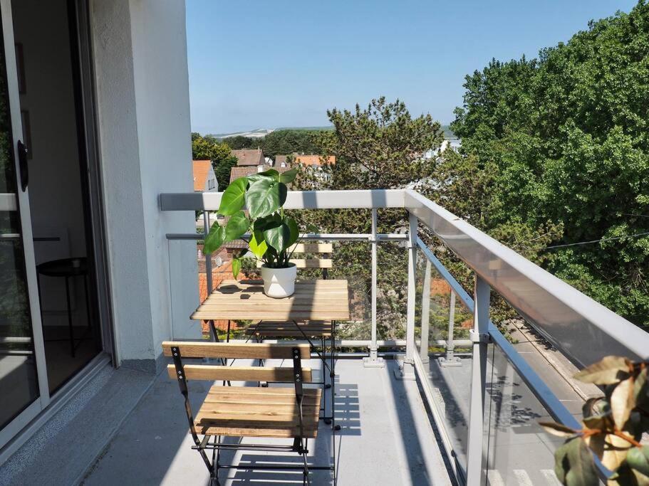 Appart T3 / Parking/Terrasse/Vue Appartement Le Touquet Buitenkant foto